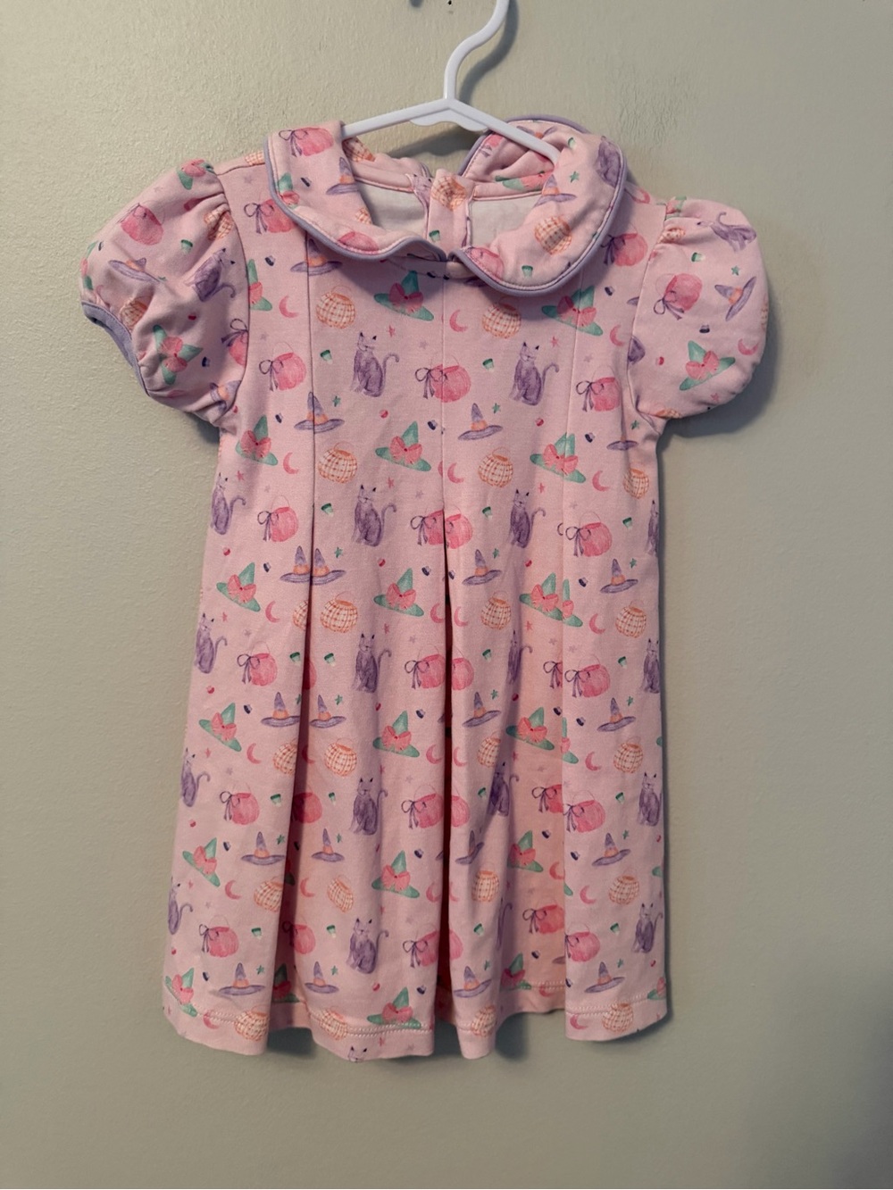 James & Lottie Pink Halloween Dress